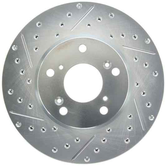 Stoptech Select Sport Slotted & D&S Rotor | Honda Civic (06-23+) (227.40036L)