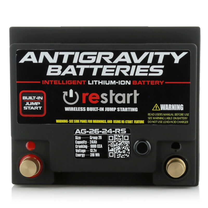 Antigravity H6/Group 48 Lithium Car Battery with Re-Start (AG-H6-24-RS)