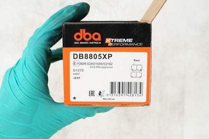 DBA XP Performance Rear Brake Pads | Jeep Grand Cherokee SRT (12-21) (DB8805XP)