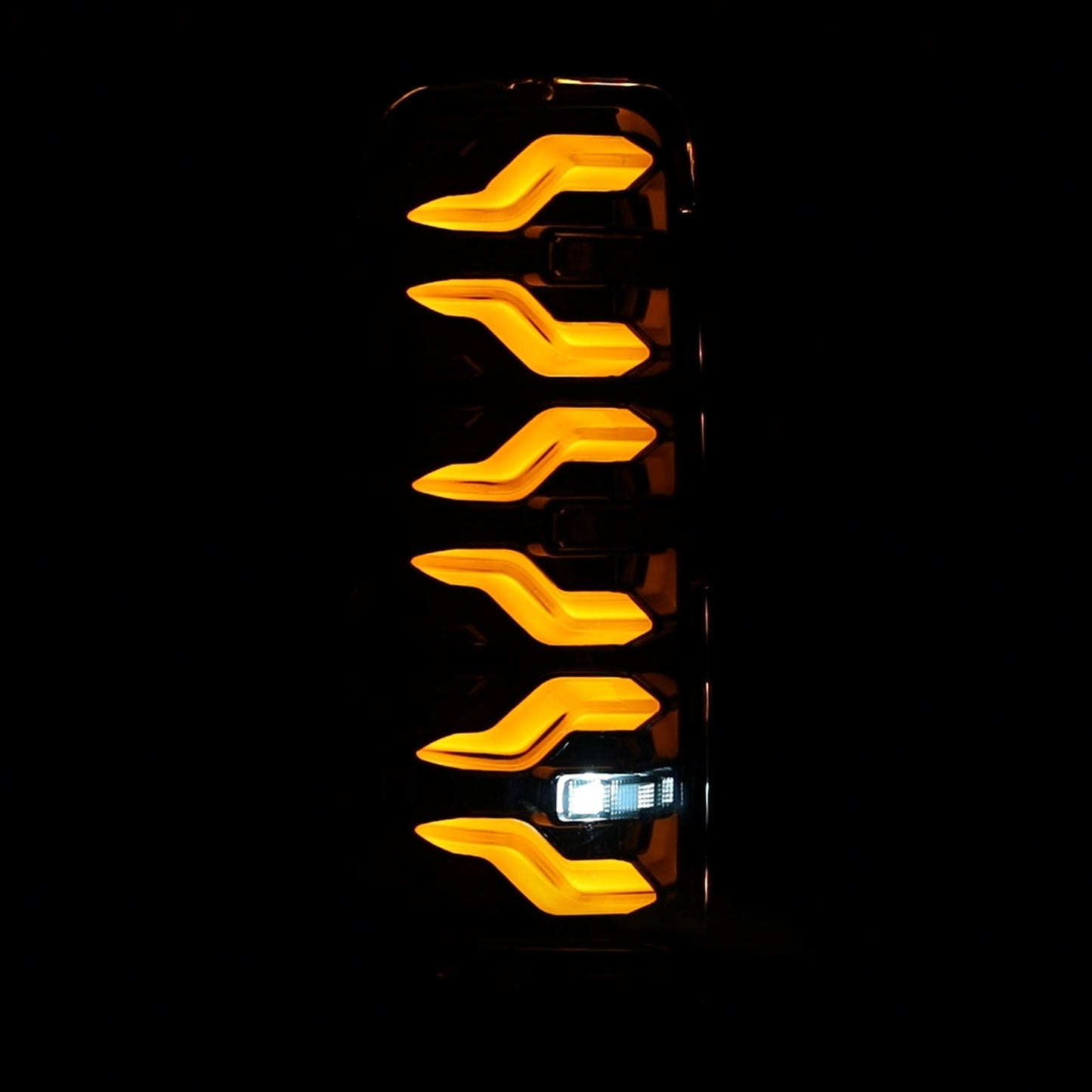 AlphaRex 87-96 Ford F-Series/Bronco LUXX-Series LED Tail Lights Black