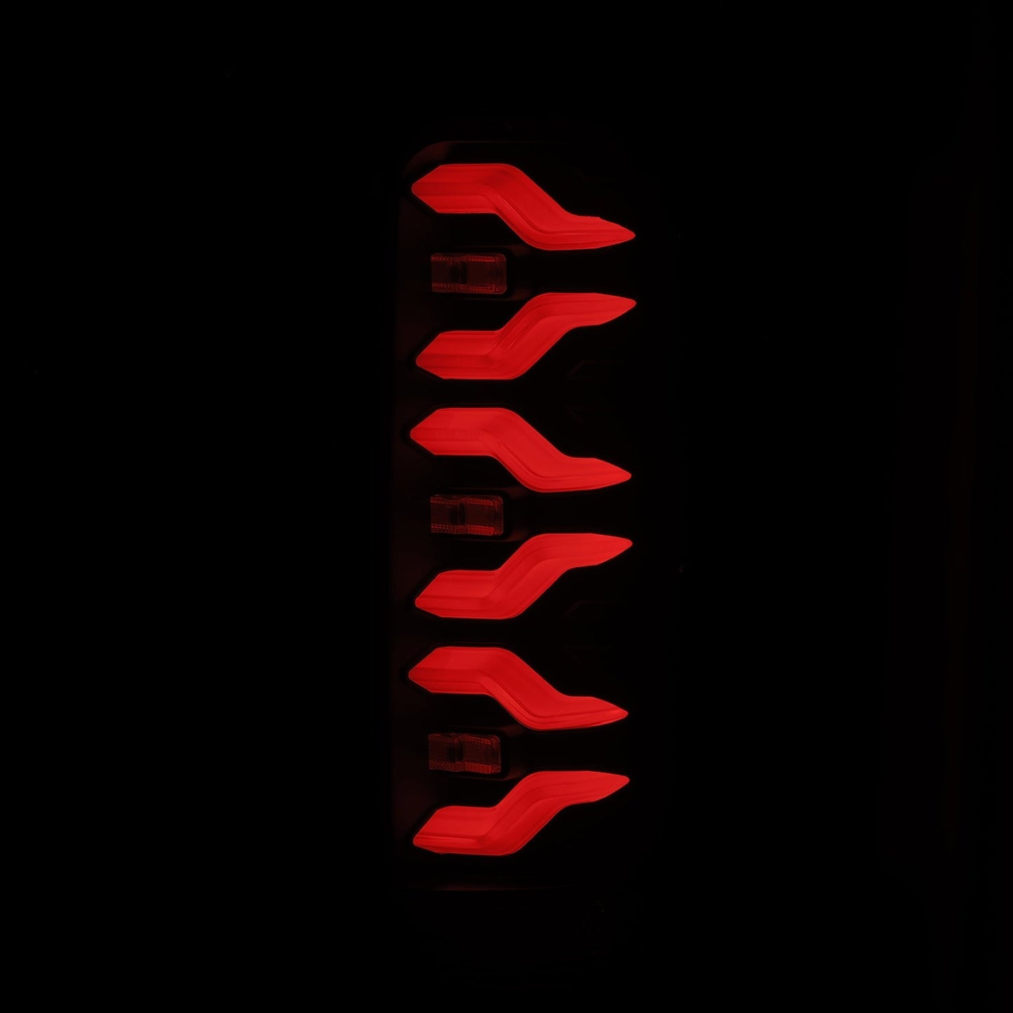 AlphaRex 87-96 Ford F-Series/Bronco LUXX-Series LED Tail Lights Black