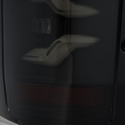 AlphaRex 87-96 Ford F-Series/Bronco LUXX-Series LED Tail Lights Black