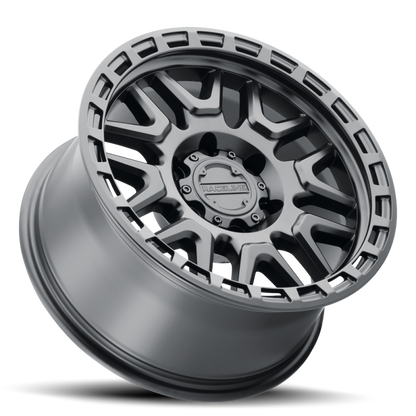 Raceline 953 Krank Satin Black | 20x9" +0mm | 6x135mm Wheel