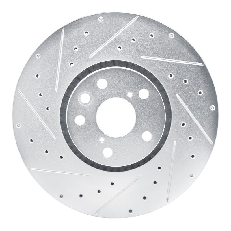 DFC D&S Silver Brake Rotor (LEFT FRONT): Dodge Challenger (21-23)