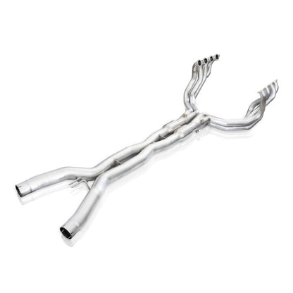 Stainless Works 14-19 Corvette 6.2L Headers 2in Primaries w/HF Cats & X-Pipe (C72CAT)
