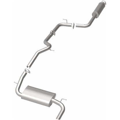 BRExhaust 2012-2017 Ford Focus 2.0L Direct-Fit Replacement Exhaust System
