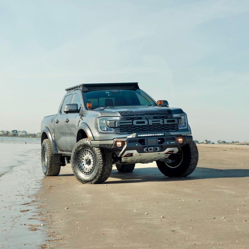 Rival 2D.1813.1.US Aluminum Bumper w/Winch Mount & Recovery Points For Ford Ranger Raptor