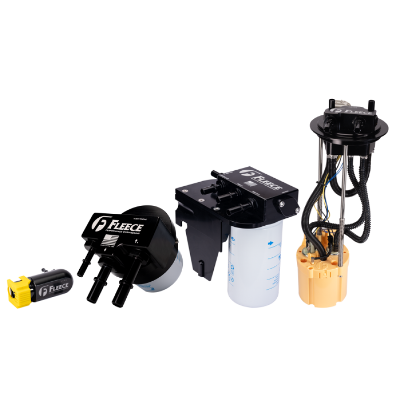 Fleece Performance 17-24 Ford F-250 6.7L Short Bed Complete Fuel System Upgrade Kit w/Lift Pump