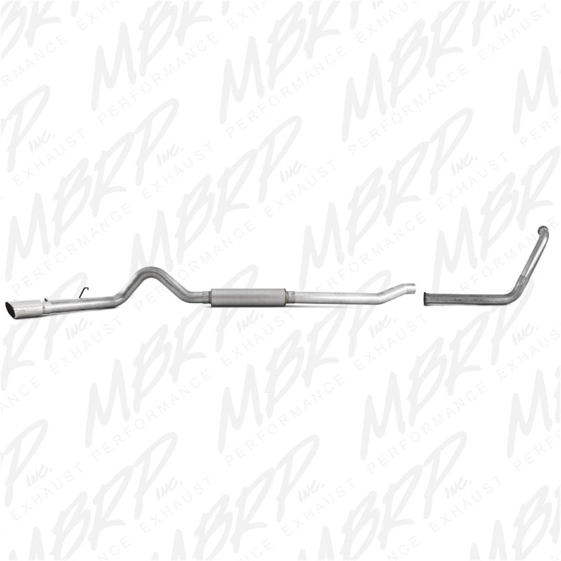 MBRP EC/CC Turbo Back Single Side Exhaust | Ford F-250/350 (99-07) (S6206AL)