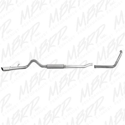 MBRP EC/CC Turbo Back Single Side Exhaust | Ford F-250/350 (99-07) (S6206AL)