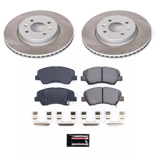 PowerStop Rotor Kit | 2012–2017 Kia Rio (SC6499)