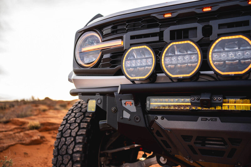 DV8 Offroad FBFR-02 Tube Front Bumper for 22-26 Ford Bronco Raptor