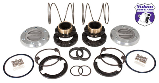 Yukon Gear D44/GM & Ford 1/2/3/4 Ton Locking Hub Set For Chevy Blazer, Ford F-250/150, Bronco II (YHC70006)