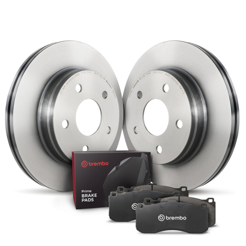 Brembo KT04347 Rear Disc Brake Rotor and Pad Kit for 2009-2015 Cadillac CTS/2010