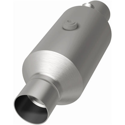 Magnaflow 2.50 w/ Dual O2 5in Spun Universal Converter