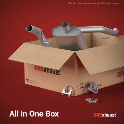 BRExhaust 2007-2009 Nissan Altima Direct-Fit Muffler Kit