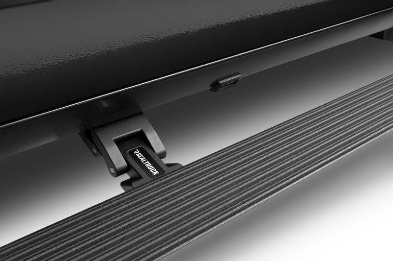 RealTruck 19-25 Chevy Silverado 1500 DC 4dr VoltStep Electric Running Board Kit - Tex. Blk