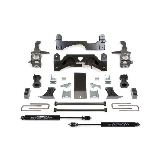 Fabtech 6" Basic Suspension System w/ Coil Over Spacers & Stealth Rear | Toyota Tundra 2/4WD (07-15) (K7009M)