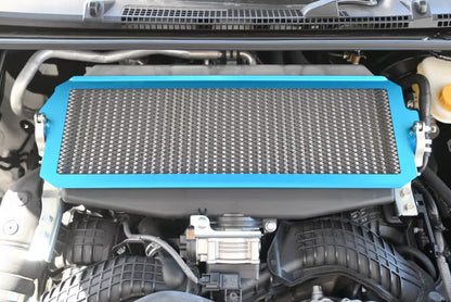 Cusco Turbo Intercooler Grill Kit Blue w/ Mesh | Subaru Impreza WRX/WRX STI (08-17) (6A1 035 A)