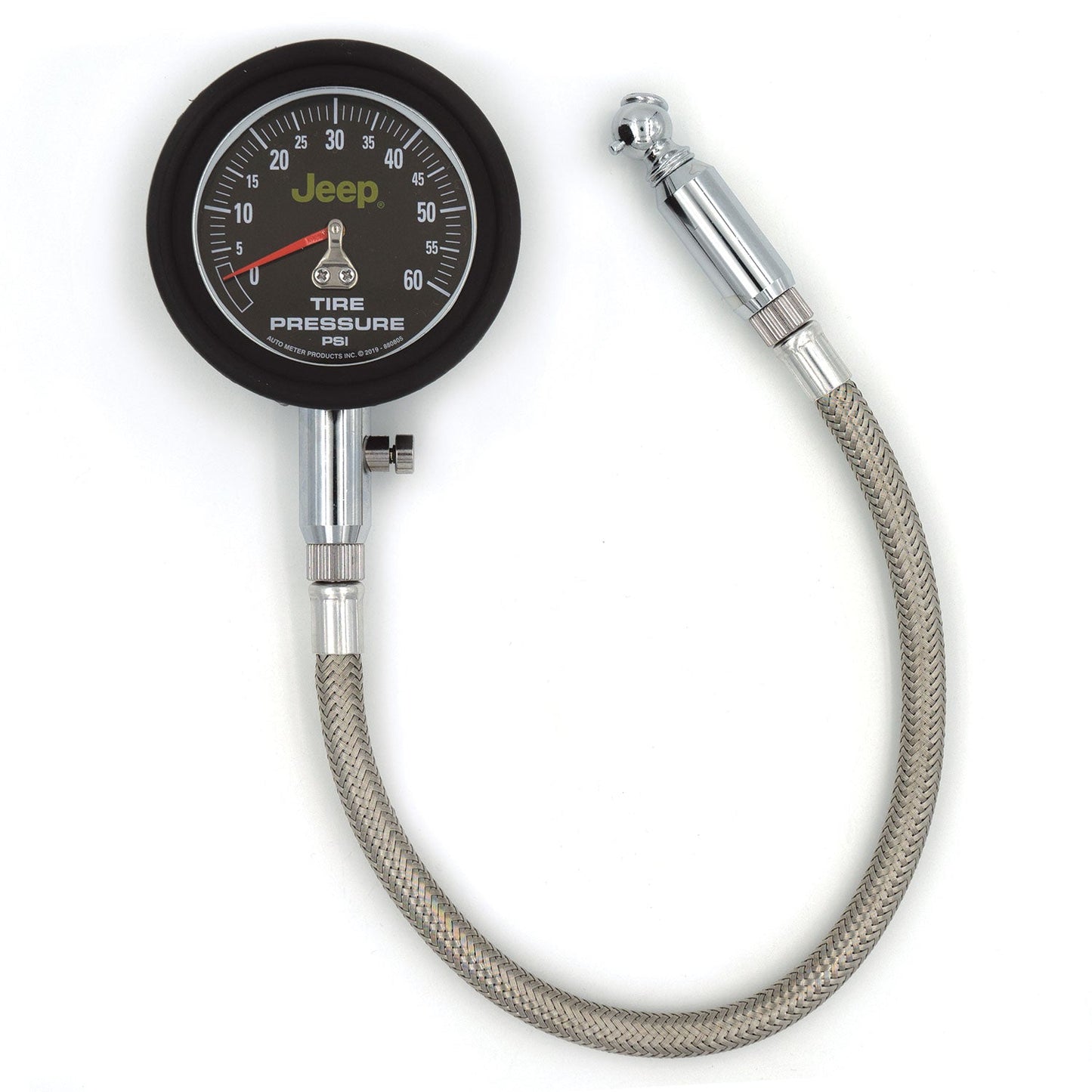 AutoMeter JEEP 0-60 PSI Analog Tire Pressure Gauge (880805)
