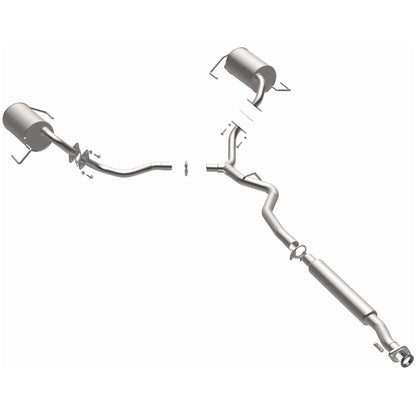 BRExhaust 2005-2007 Subaru Outback 3.0L Direct-Fit Replacement Exhaust System
