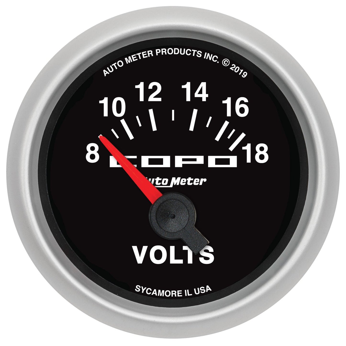 AutoMeter 52mm 18V Electric Voltmeter Chevrolet COPO Camaro (880874)
