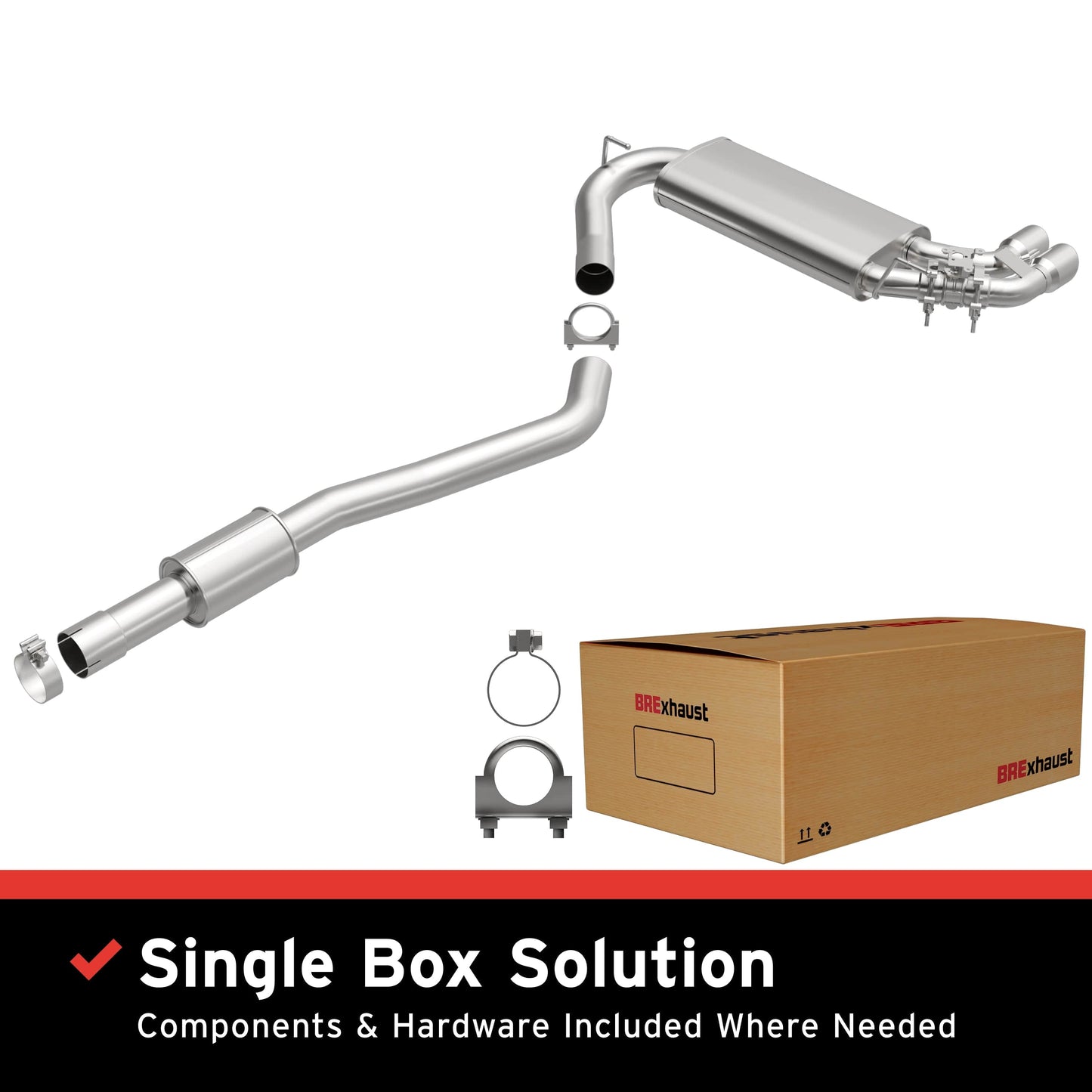 BRExhaust 2012-2020 BMW Direct-Fit Replacement Exhaust System