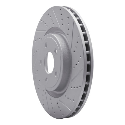 DFC Front Right D&S Geoperformance Rotor (FRONT): Dodge Durango (12-25)