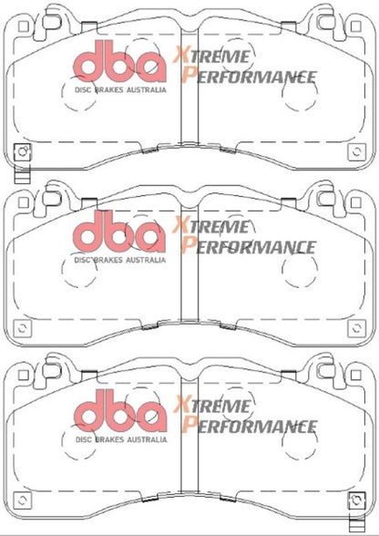 DBA XP Performance Front Brake Pads w/ 380mm Front Rotor | Ford Mustang GT (15-19) (DB9021XP)