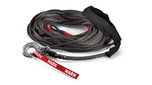 WARN 88468 Synthetic Rope Kit 3/8 x 80' Winch 10000 lb Hook Spydura Polyethylene