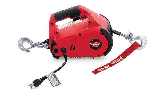 WARN 885000 Pullzall Hand Held Winch Hoist 1000 LBS 110 Volt Corded Come Along