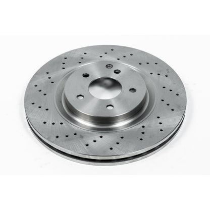 PowerStop Front Brake Rotor | Mercedes-Benz C230 (04-07) (EBR682)