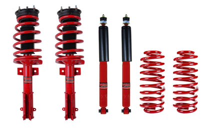 Pedders PED-803052 Front & Rear Spring & Shock Kit For Ford Mustang 05-14 GT500