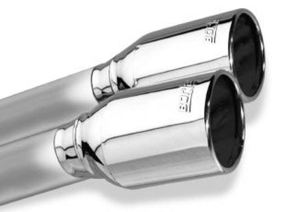 Borla 3.3L F-150 2021 Cat-Back | Ford F-150 (21) 3.3L / XL/XLT/Lariat/KR/Plnm/LTD | Dual Side Exit 4" Bright Chrome Tips ATAK (140881)