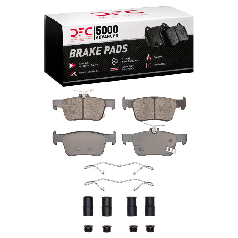 DFC 19-25 Honda Civic X/Accord/Acura TLX Rear Ceramic Brake Pads & Hardware Kit (1552-2102-01)