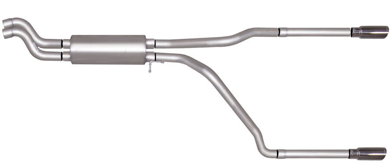 Gibson 2.5in Dual Split Cat-Back Exhaust | Chevrolet Silverado 2500 HD (01-05) (65549)