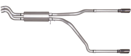 Gibson 2.5in Dual Split Cat-Back Exhaust | Chevrolet Silverado 2500 HD (01-05) (65549)