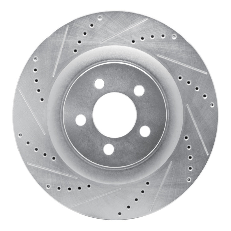 DFC D&S Silver Brake Rotor (FRONT LEFT): Chrysler 300 (05-23)