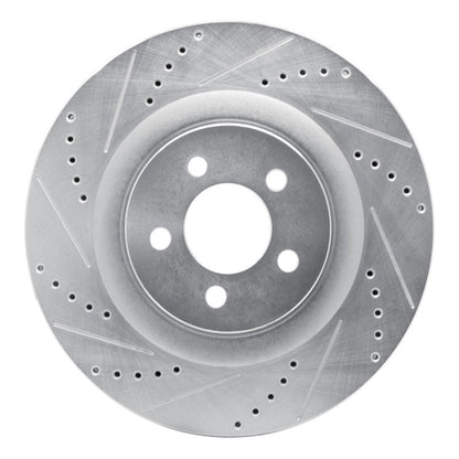 DFC D&S Silver Brake Rotor (FRONT LEFT): Chrysler 300 (05-23)