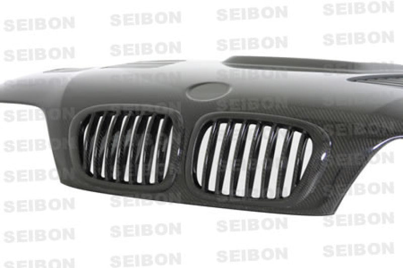 Seibon GTR Style Carbon Fiber Hood | BMW E46 M3 (01-05) (HD0105BMWE46M3-GTR)