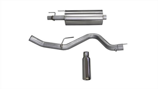CORSA Sport / 3.0 in Cat-Back SSE 4.0 Single Tip | Ford F-150 EcoBoost 2015-2020 2.7T, 3.5T (24836)