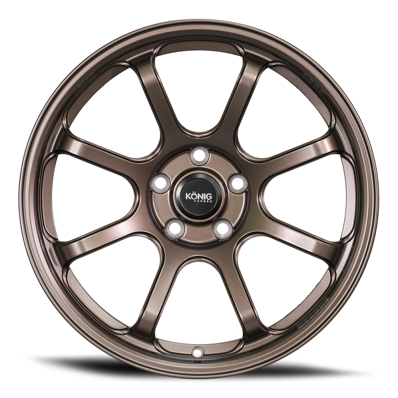 (set of 4) Konig F6SX Race Bronze | 18x10" +40mm | 5x120mm Wheel