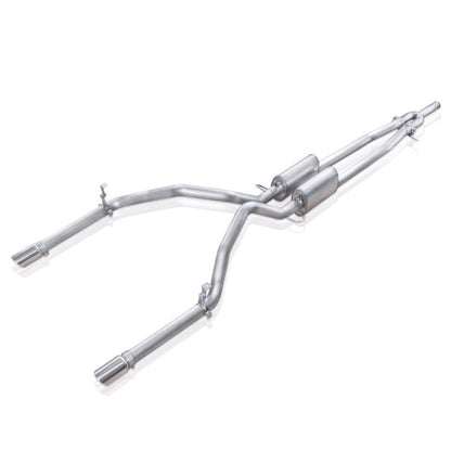 Stainless Works Exhaust Y-Pipe Under Bumper Exit | Chevrolet Silverado / GMC Sierra (07-16) 5.3L/6.2L