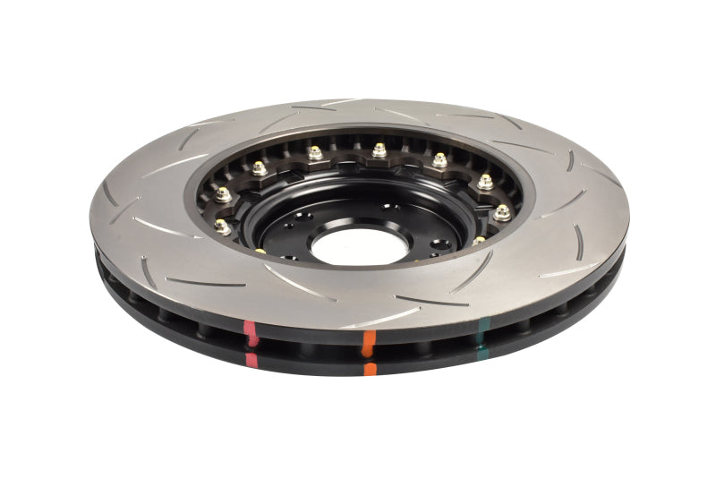 DBA Front 5000 Series Slotted Rotor w/ Black Hat | Hyundai Elantra N / Kona N (22-23) (DBA53148BLKS)