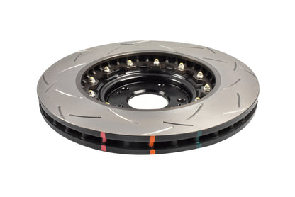 DBA Front 5000 Series Slotted Rotor w/ Black Hat | Hyundai Elantra N / Kona N (22-23) (DBA53148BLKS)