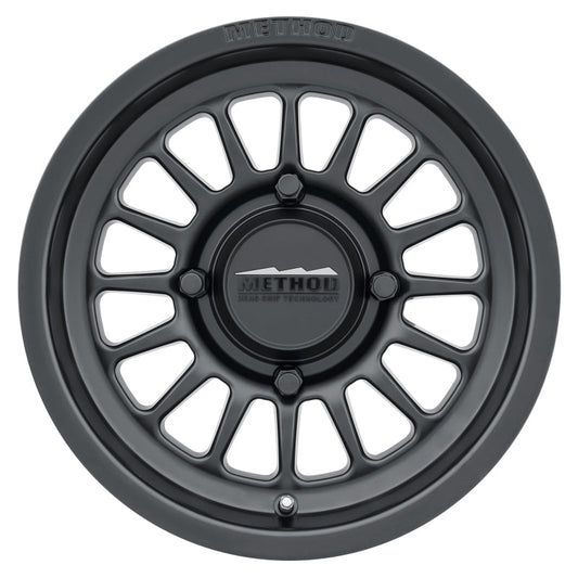 Method MR411 UTV Bead Grip Matte Black | 15x7" +38mm | 4x156mm Wheel