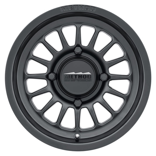 Method MR411 UTV Bead Grip Matte Black | 15x7" +38mm | 4x156mm Wheel