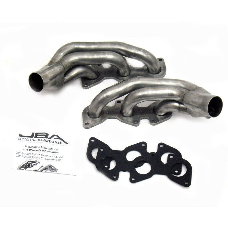 JBA 1-1/2in Raw SS Header | Toyota 4Runner/FJ Cruiser/Tacoma/Tundra (03-23) (2035S)