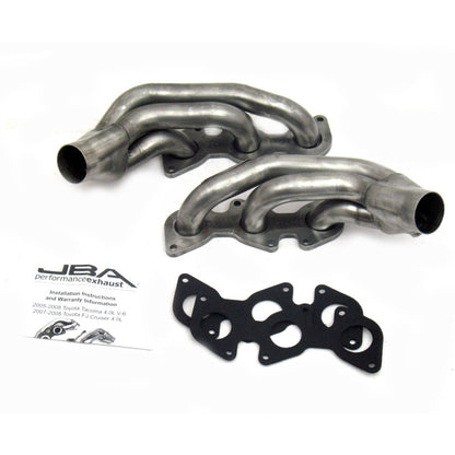 JBA 1-1/2in Raw SS Header | Toyota 4Runner/FJ Cruiser/Tacoma/Tundra (03-23) (2035S)