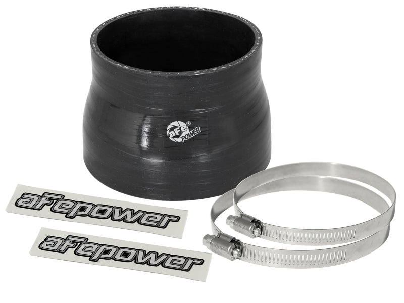 aFe 3.5in ID to 3in ID x 2.5in L Reducing Coupler - Black